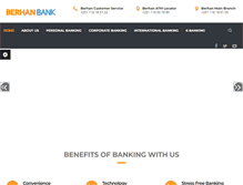Tablet Screenshot of berhanbanksc.com